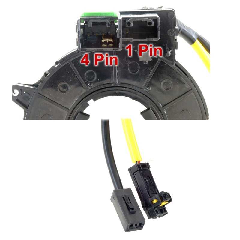 Molle Spirali Airbag Molla Spirale Anello Contatto Airbag per MITSUBISHI Colt VI 04-12 Cod. SAMS005 
