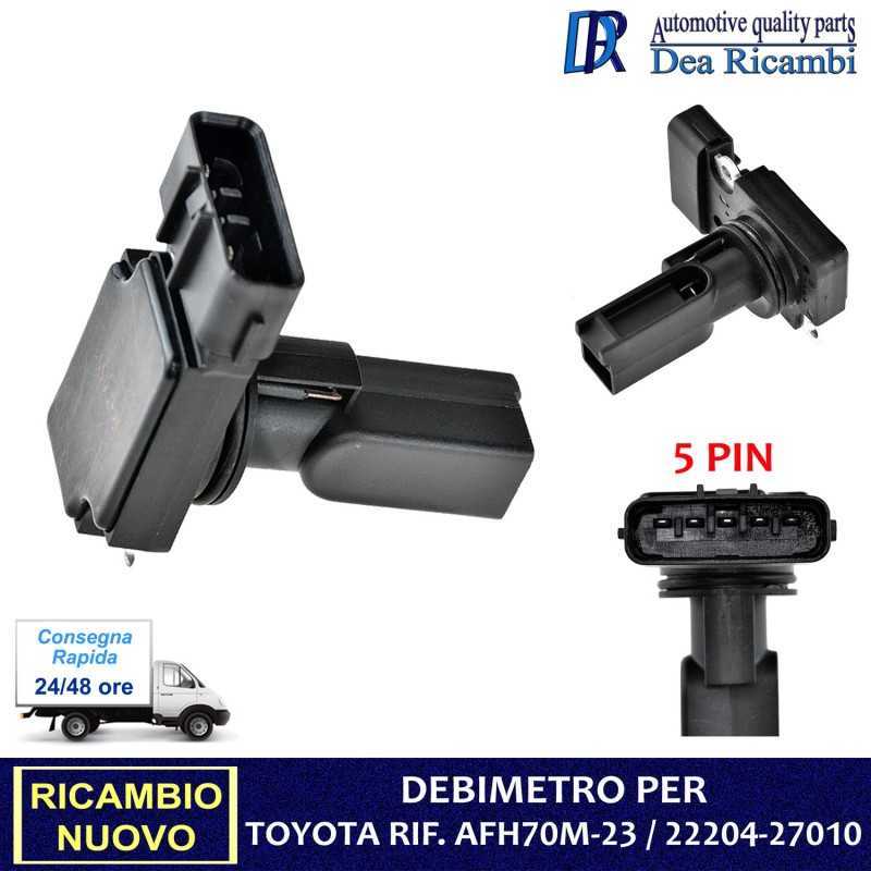 Debimetri Debimetro per TOYOTA 2.0 D-4D COROLLA, PREVIA, AVENSIS Kw 66 81 85 00-09 MFTY001 