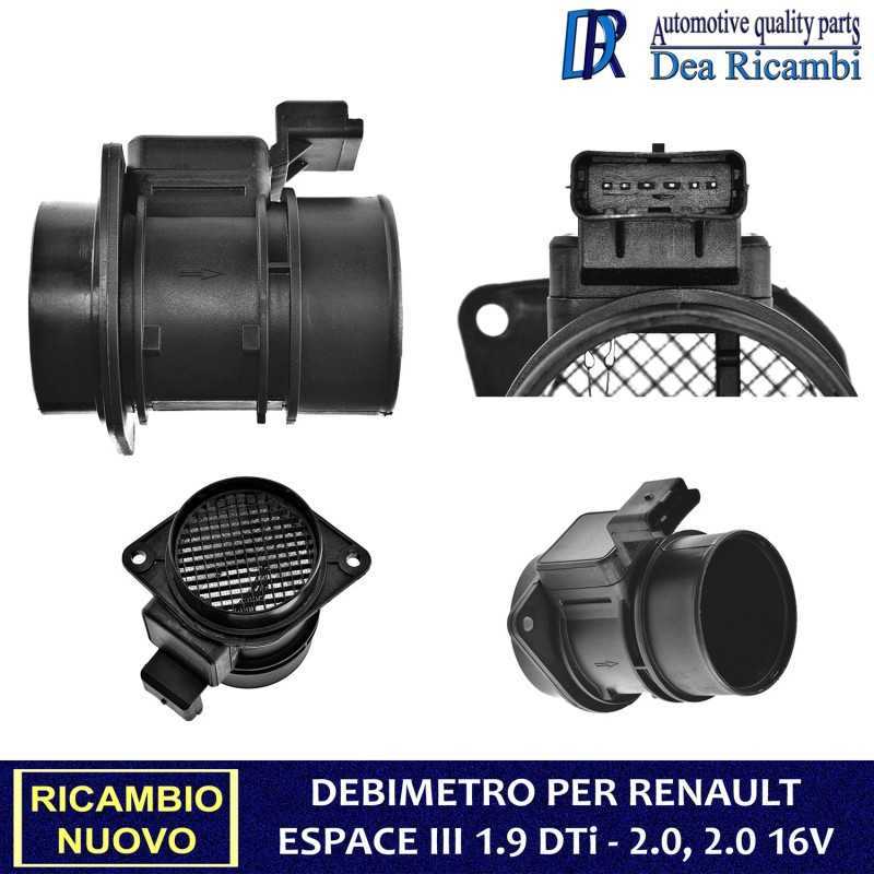 Debimetri Debimetro per RENAULT ESPACE 1.9 dTi, 2.0, 2.0 16V dal 1996 al 2002 MFNS010 