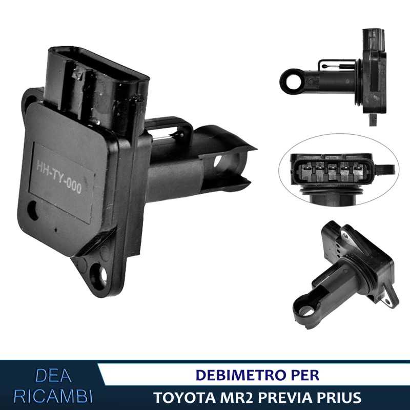 Debimetri Debimetro per TOYOTA MR2 1.8, PREVIA, PRIUS 1.5 HYBRID dal 1999 al 2009 MFTY000 