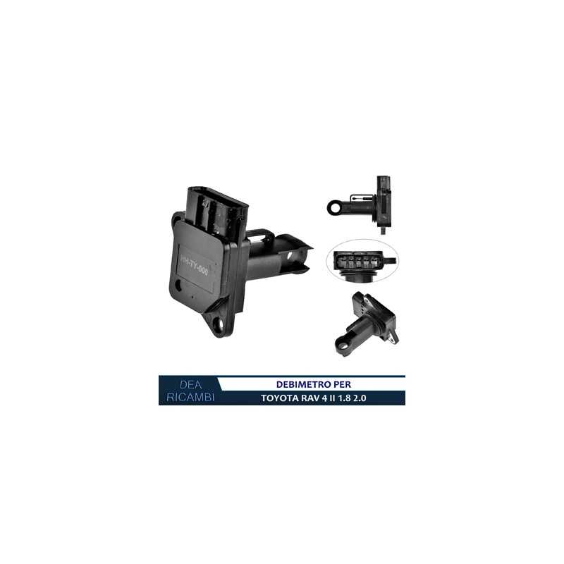 Debimetri Debimetro per TOYOTA RAV 4 II 1.8 2.0 KW 92/110 dal 2000 al 2005 MFTY000 