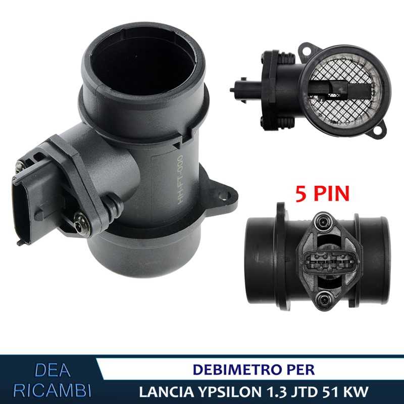 Debimetri Debimetro per LANCIA YPSILON (843) 1.3 JTD 51 KW 2003-2011 MFFT000 