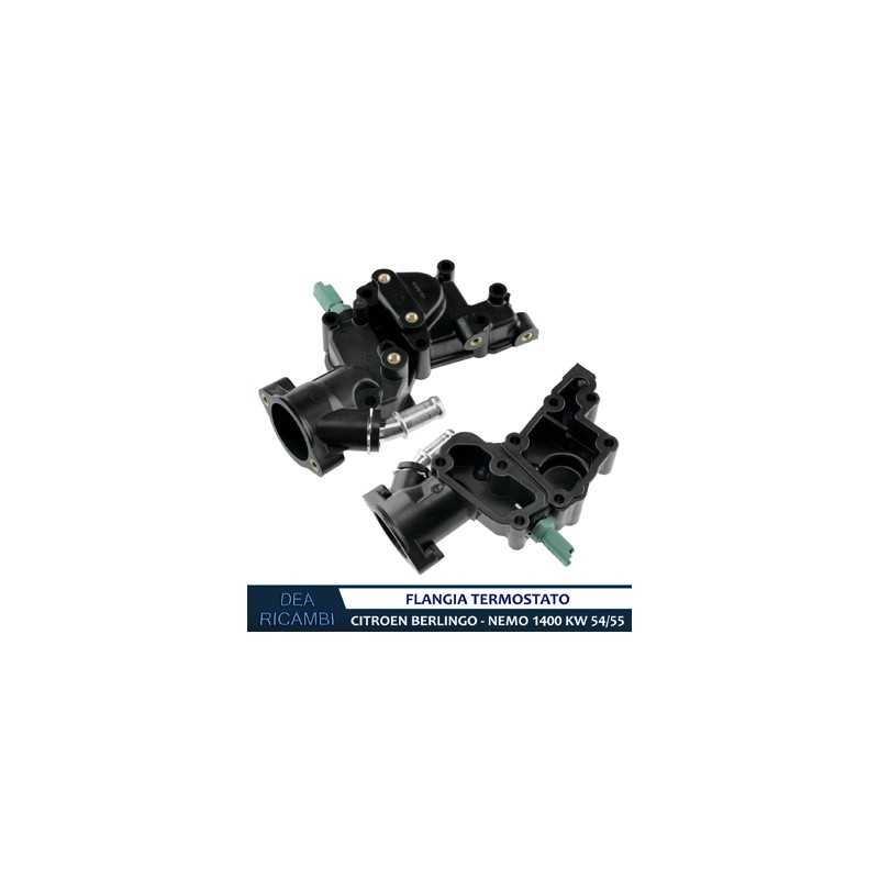 Termostati Flangia Termostato Refrigerante per CITROEN BERLINGO, NEMO 1.4 KW 54-55 TEPE001 