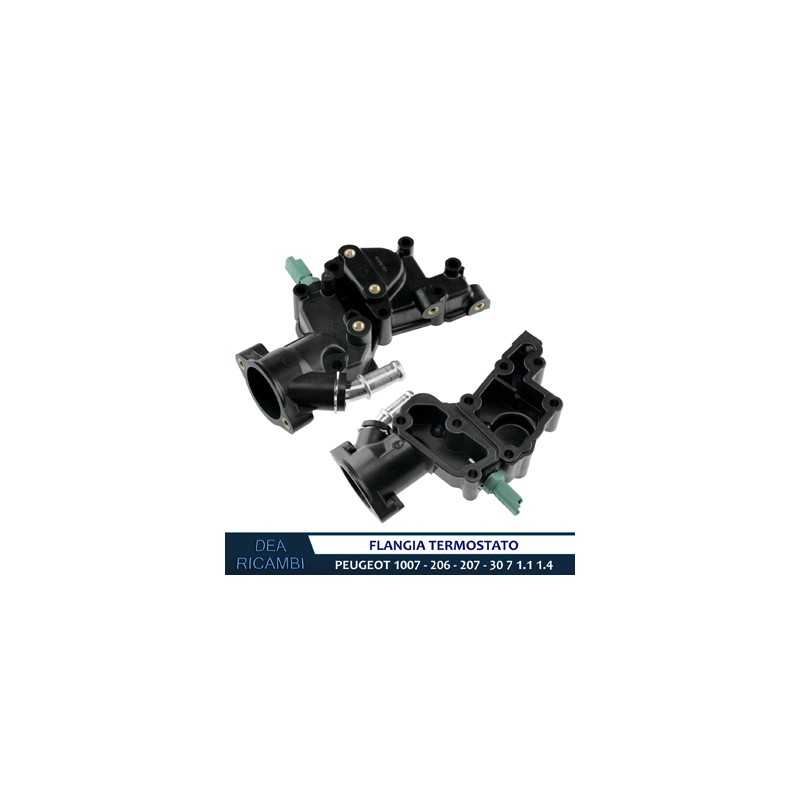 Termostati Flangia Termostato Refrigerante per PEUGEOT 1007 206 207 307 1.1 1.4 TEPE001 