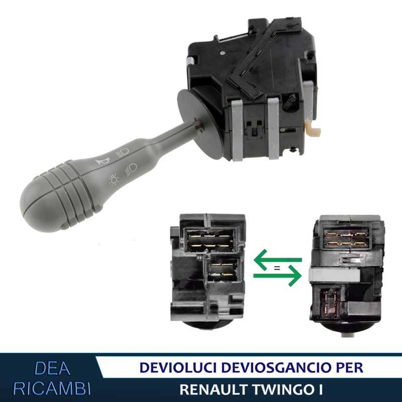 Devio luci deviosgancio leva frecce clacson RENAULT TWINGO I