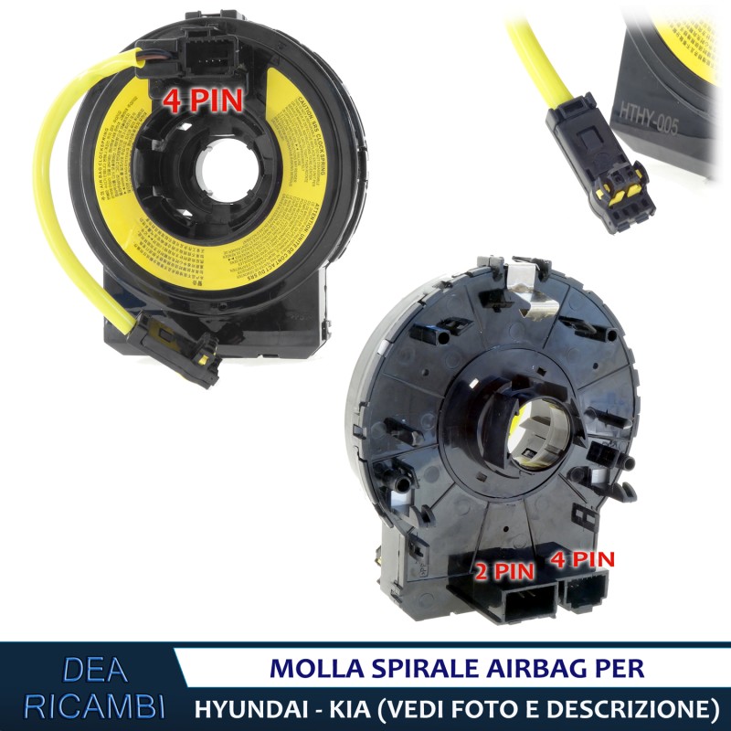 Molla Spirale Airbag HYUNDAI i30 + SW FD 07-12 SAHY005