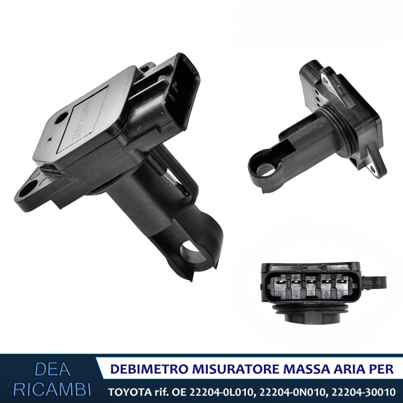 Debimetri Debimetro TOYOTA rif. OE 22204-0L010, 22204-0N010, 22204-30010