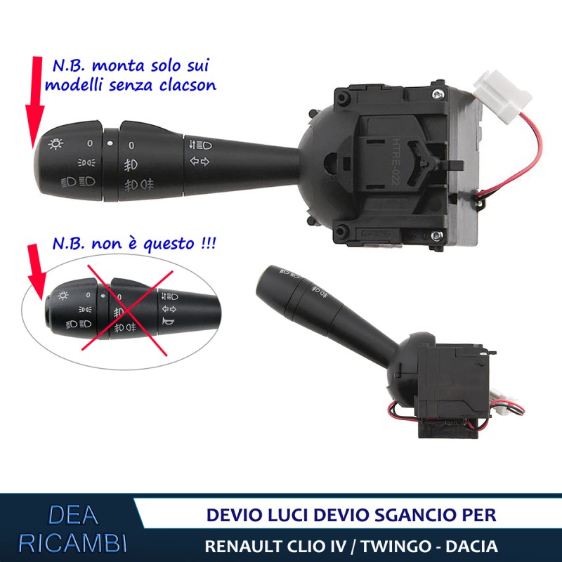 Devio Luci Leva Frecce DACIA DUSTER DOKKER