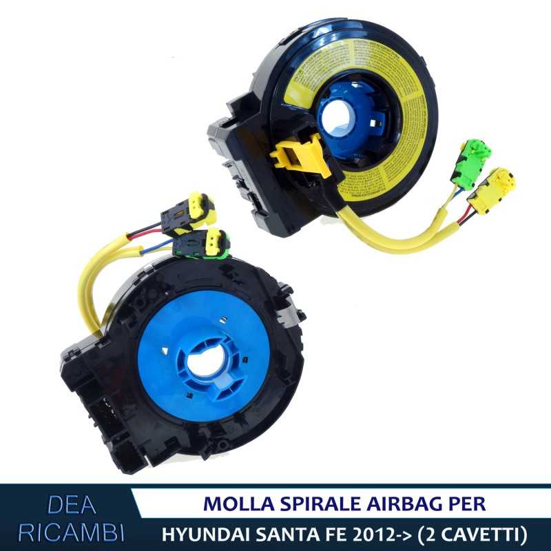 Molle Spirali Airbag Molla Spirale Anello Contatto Airbag per HYUNDAI SANTA FE II CM 06-12 C. SAHY001