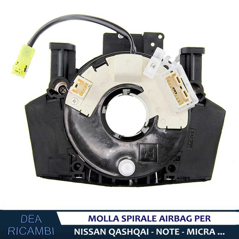 Molle Spirali Airbag Molla Spirale Anello Contatto Airbag per NISSAN NAVARA D40 05-15 SANS003