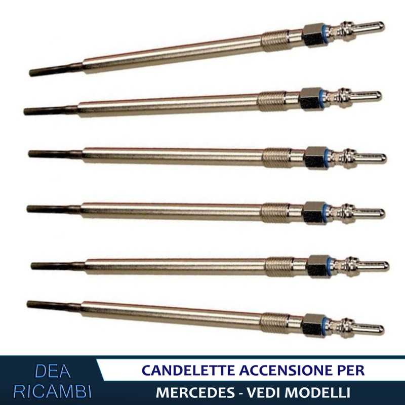 6 Candelette Mercedes CLASSE C CDI (W204, S204) 300 350 CD3150