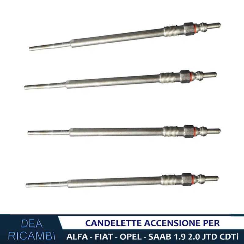 4x Candelette Accensione OPEL ZAFIRA TOURER C (P12) 2.0 CTDI CD2157