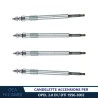 4x Candelette Accensione OPEL ASTRA G (T98,F70) 2.0 DI CD126