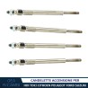 4x Candelette Accensione PEUGEOT PARTNER, RANCH 1.6 HDi 90, 16V CD4118