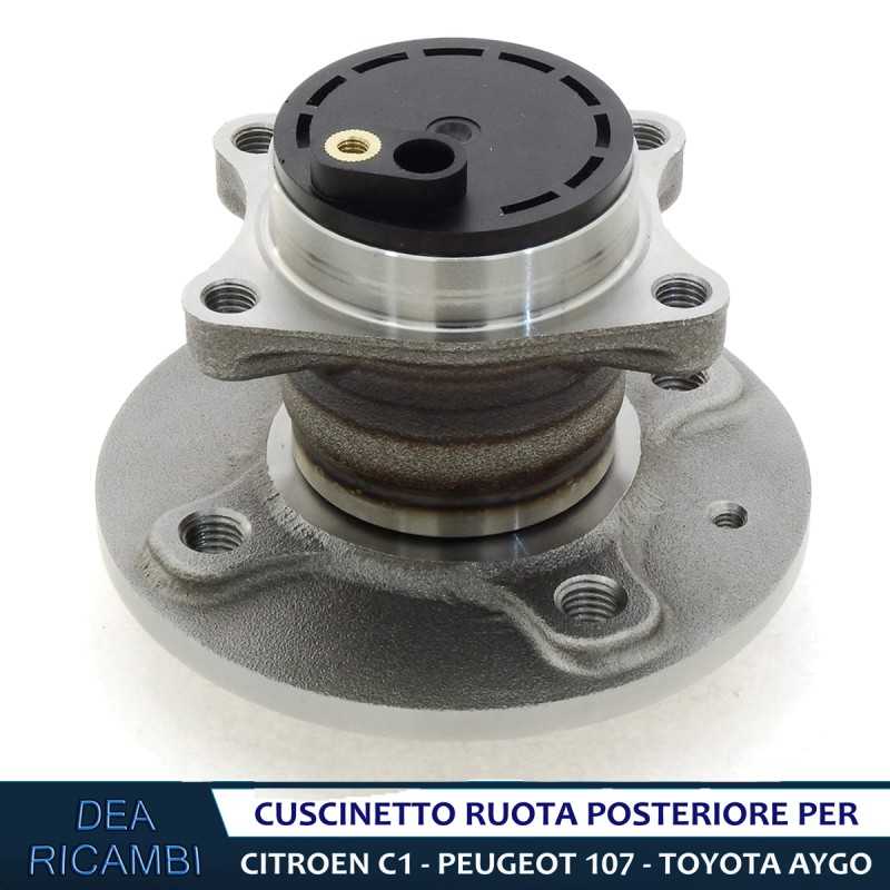 Cuscinetti e Mozzi Mozzo Cuscinetto Ruota Posteriore Per Peugeot 107 1.0 1.4 HDi 05-14 PMTY091