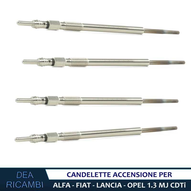 4x Candelette Accensione OPEL ASTRA, CORSA C, D 1.3 CDTI CD4119