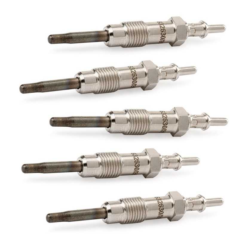 5 Candelette Accensione per DAEWOO REXTON (Gab) 2.9 TD CD86