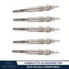 5 Candelette Accensione per VW MULTIVAN T5, TOUAREG 2.5 TDI R5 CD97