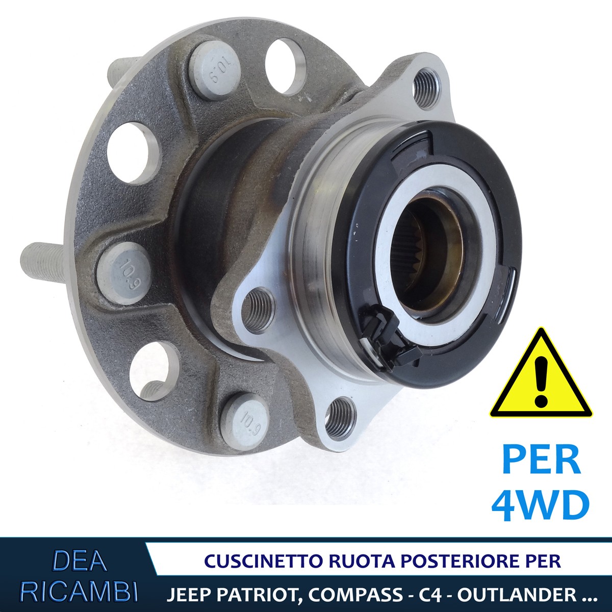 JConcepts Mono - RC10, RC10B2, RC10B3 2.2" Front Wheel (white) - 4pc - Foto 2