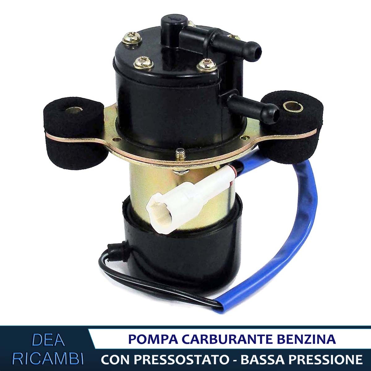 Pompa Elettrica 12V Per Benzina O Gasolio - Kit Hrf-027 Con Supporti Antivibranti - Foto 10